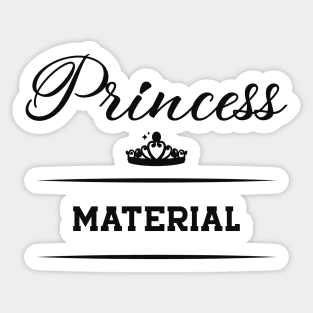 Princess Material Sticker